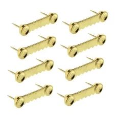 8pc Sawtooth Picture Hangers - Steel Picture Hanging Solutions Nail Less Push 