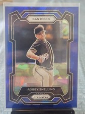 2024 Panini Prizm - Robby Snelling #80 Blue Ice Prizm (RC)
