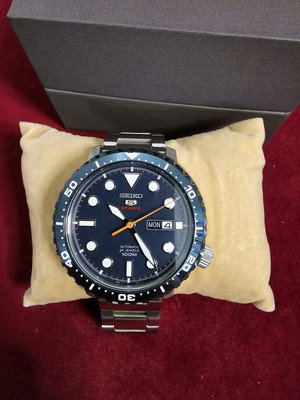Seiko 5 Sports 4R36-06N0 SRPC61J1 Day Date Stainless Steel