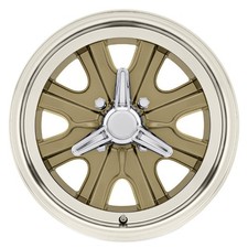 Legendary Wheel Co. 4-lug 15x7 Hb45 Alloy Single Wheel Mustang 65-73 Gold H...