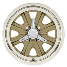 Legendary Wheel Co. 4-Lug 15"X7" HB45 Alloy Single Wheel Mustang 65-73 Gold H...