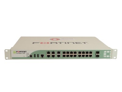 Fortinet FortiGate 100D FG-100D Firewall 16x1Gb RJ45 2xSFP 1xAC Rack Ears