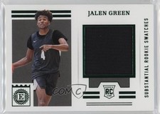 2021 Chronicles Draft Picks Encased Substantial Rookie Swatches Jalen Green 0rd2