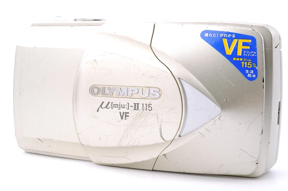Пленочная камера Olympus mju II 115 VF Point & Shoot из Японии [протестирована Exc+5] - Изображение 2 из 4