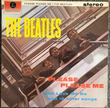 The Beatles Please Please Me 1963 Uk Parlophone Vinyl Lp Pcs 3042 Ex / Ex