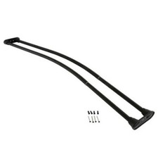 Kingston Brass CCD217 Adjustable 60"-72" Double Curved - Black