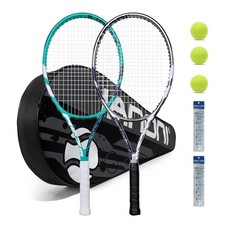 Tennis Rackets for Adults, Pre-Strung 27 Inch Tennis Racquets-2 Player Tennis...