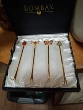 Bombay Jeweled Cocktail Stirrers