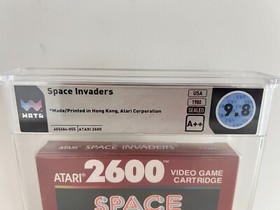 Space Invaders (Atari 2600) WATA 9.8 A++ Graded New Sealed CGC VGA Red Box!