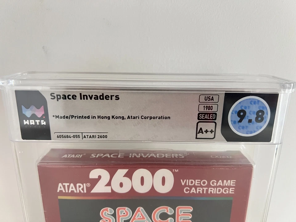 Space Invaders (Atari 2600) WATA 9.8 A++ Graded New Sealed CGC VGA Red Box! - Image 4 of 4