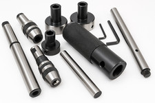 Tap And Die MT 2 Shank Lathe Tailstock Die Holder Floating Type Set of 8PCs