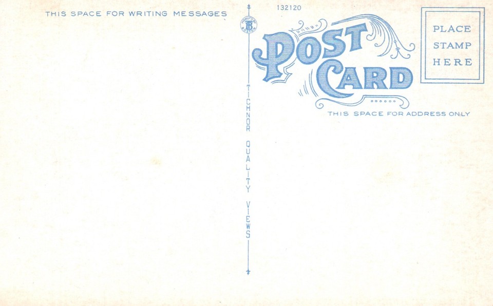 Postcard NJ Atlantic City Auditorium & Convention Hall Linen Vintage PC