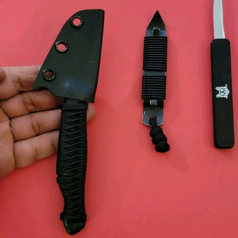 Edc Pikal Knife Combo/ Blackout Survival Knife And More/ Not Ed's Manifesto  - Image 4 of 4