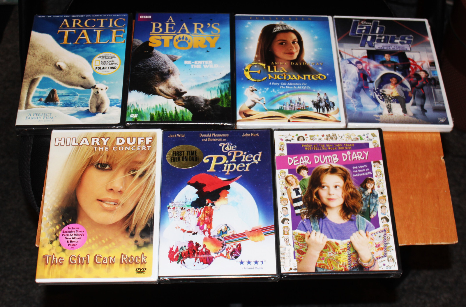 CHILDREN'S DVD LOT OF 7 NEW MOVIES SEE TITLES BELOW eBay