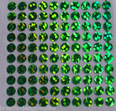 100 Hotfix Pailletten  Bügelpailletten 5mm Punkte  zum Aufbügeln große Farbwahl
