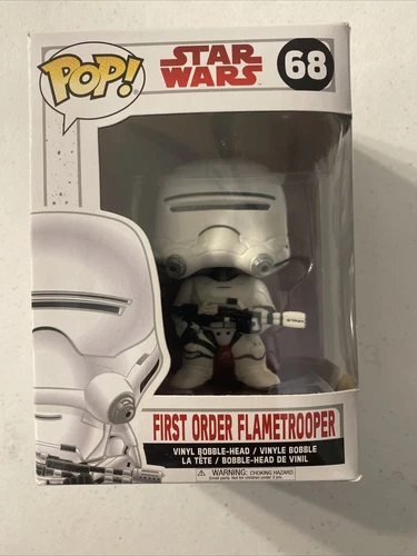 Pop! Star Wars The Last Jedi First Order Flametrooper #68 Figure Funko