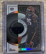 TEE HIGGINS 2022 PANINI OBSIDIAN FOOTBALL EQUINOX GEAR PATCH 36/75 BENGELS NFL