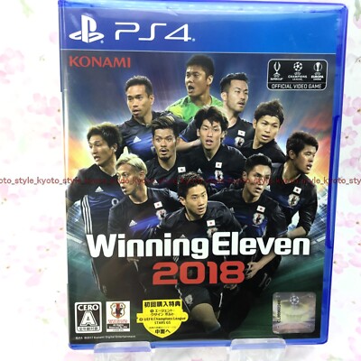 Winning Eleven 2018 – PS4 – Version Japonaise NTSC-J – Occasion Bon état