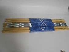 3 NEW Pair Vater Los Angeles Wood tip & Color Wrap  Drum Sticks 5A