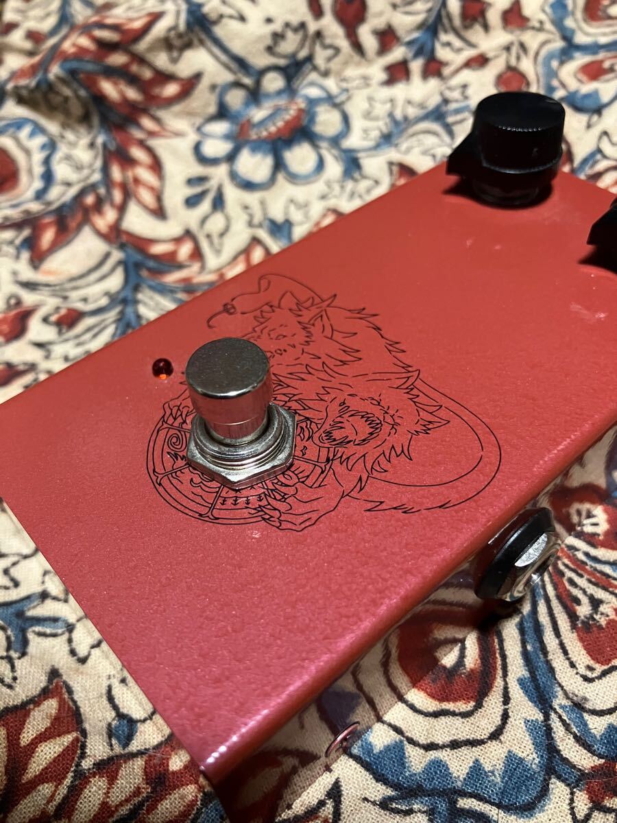 Organic Sounds Orthros Silicon Fuzz Face-Style Pedal Serial Organic Sounds Orthros Silicon Fuzz Face-Style Pedal Serial