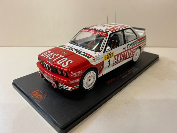 Bmw E30 M3, #1 R. Ravaglia, 24H Spa 1991, Ixo 1:18 1/18-image