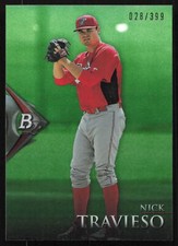 2014 Bowman Platinum #BPCP99 Nick Travieso     Cincinnati Reds Card