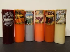 Pillar Candles 6" x 2" by The Old Candle Shed, Inc or American Candle