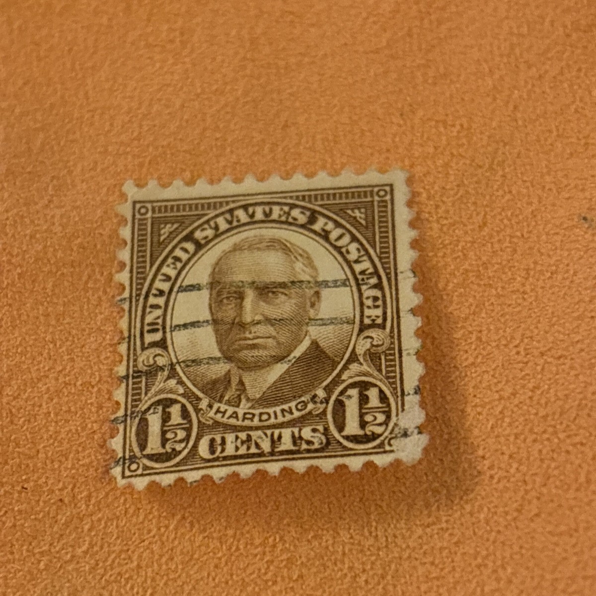 1 1/2 cent Harding US postage stamp (1) | eBay display picture 1