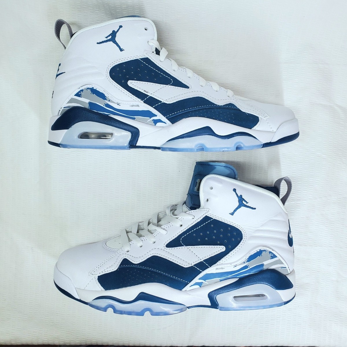 NIKE・JORDAN MVP ブルー29cm Nike Jordan Big Kids White & Blue Jumpman MVP Sneakers Nike
