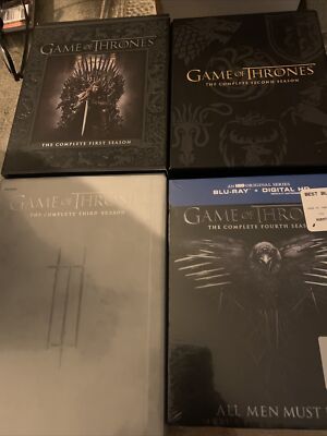 Game of Thrones: Seasons 1,2,3,4  Season 4 Sealed