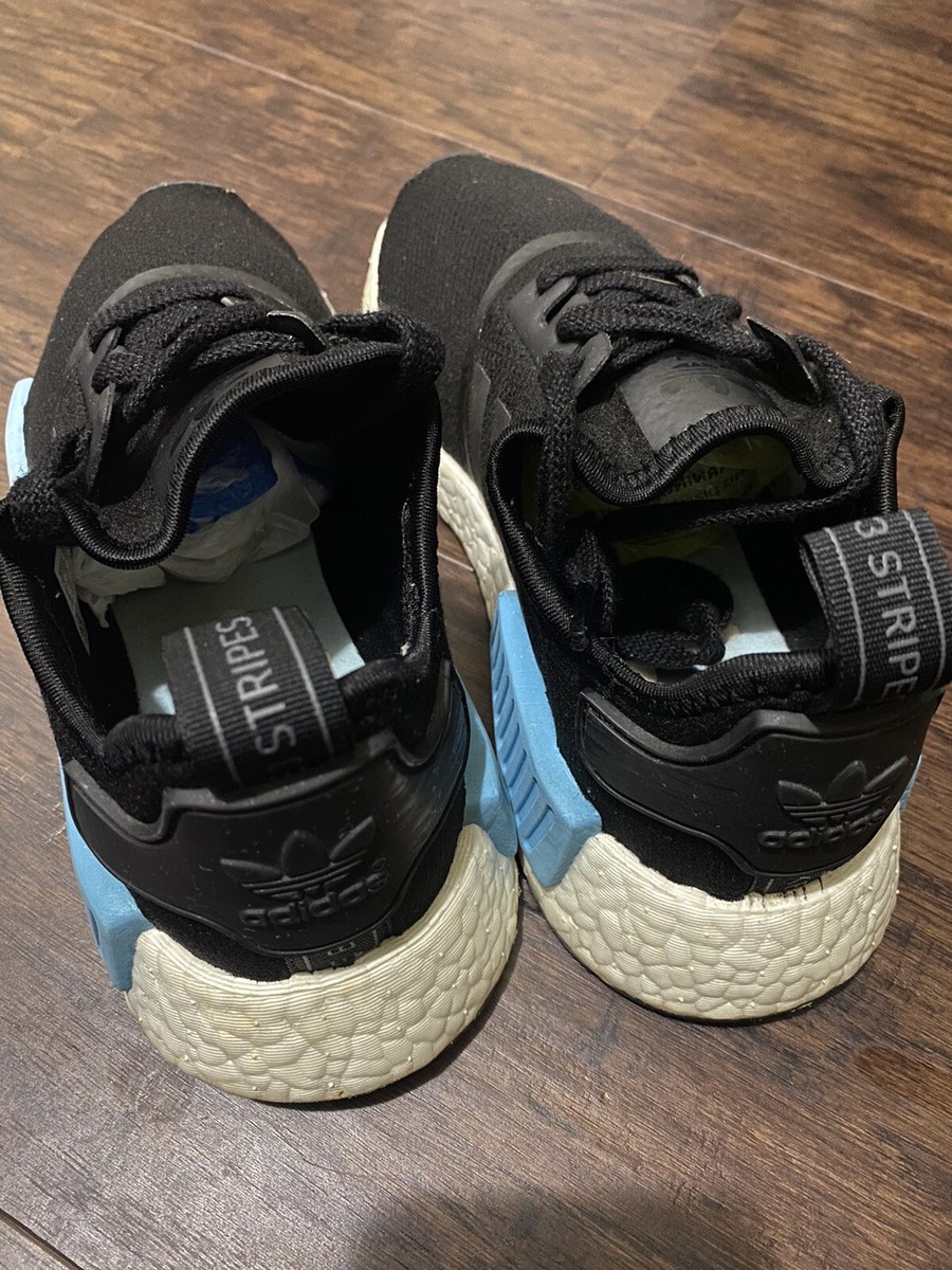 adidas gazelle silver green womens Adidas NMD R1 W Black Light Blue NOIRFONCE Sneakers