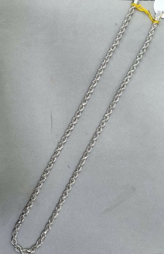 Solid 950 Platinum Rope Style Chain 132 