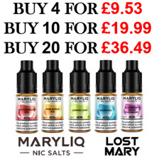 Mary Liq Nic Salts eliquid 10ml by Elf Bar & Lost Mary Maryliq 5050 Vape Juice