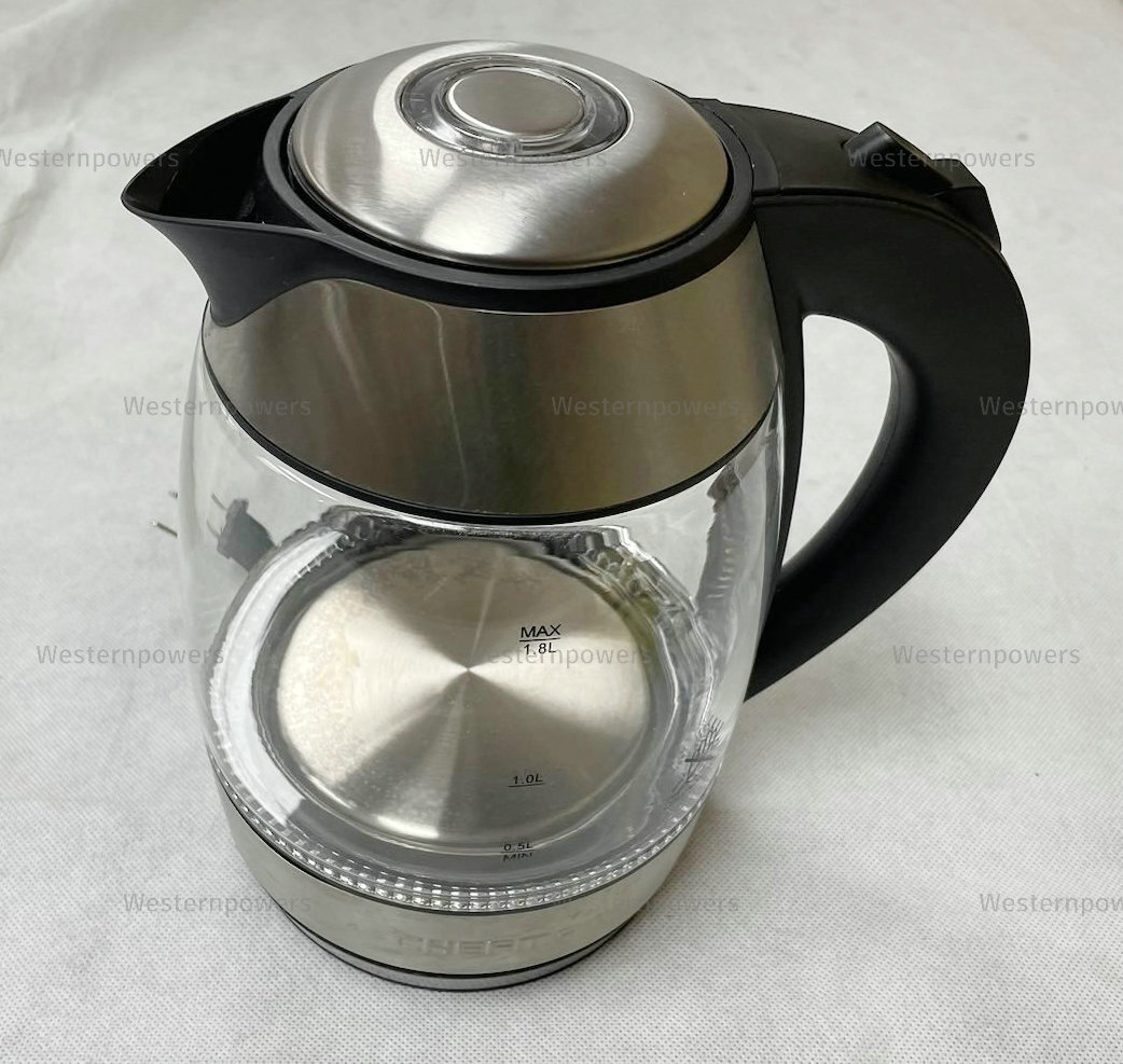 Chefman RJ1117T1 1.8 Liter Electric Glass Kettle Fast Boils Water eBay