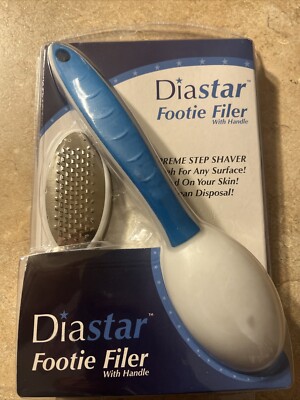 New  Diastar with handle Callus Pedicure Foot File Ped Egg  As Seen On TV