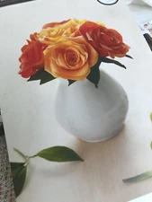 Martha Stewart Crafts Crepe Paper Roses Kit Makes 6 Roses Never Opened