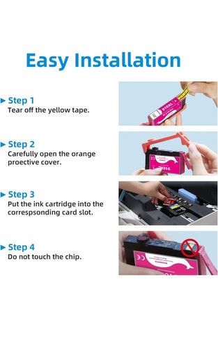 910XL Ink Cartridge Combo For HP Office Jet 8010 8015 8018 8022 Pro 8025 Printer - Picture 5 of 6