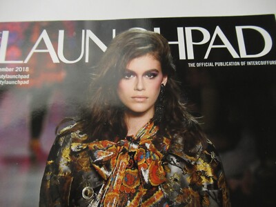 Kaia Gerber 1st Cover EVER Beauty Launchpad Sept 2018 Mint w/ label. VERY RARE