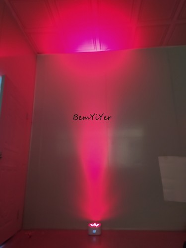 4pack Battery LED Par Uplighting w/bag Wireless DMX IR 6x18W 6in1 for DJ Wedding - Picture 4 of 19