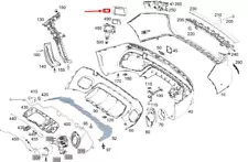 New MB GLB X247 Rear Exterior Right Radar Sensor Mount A2478856702