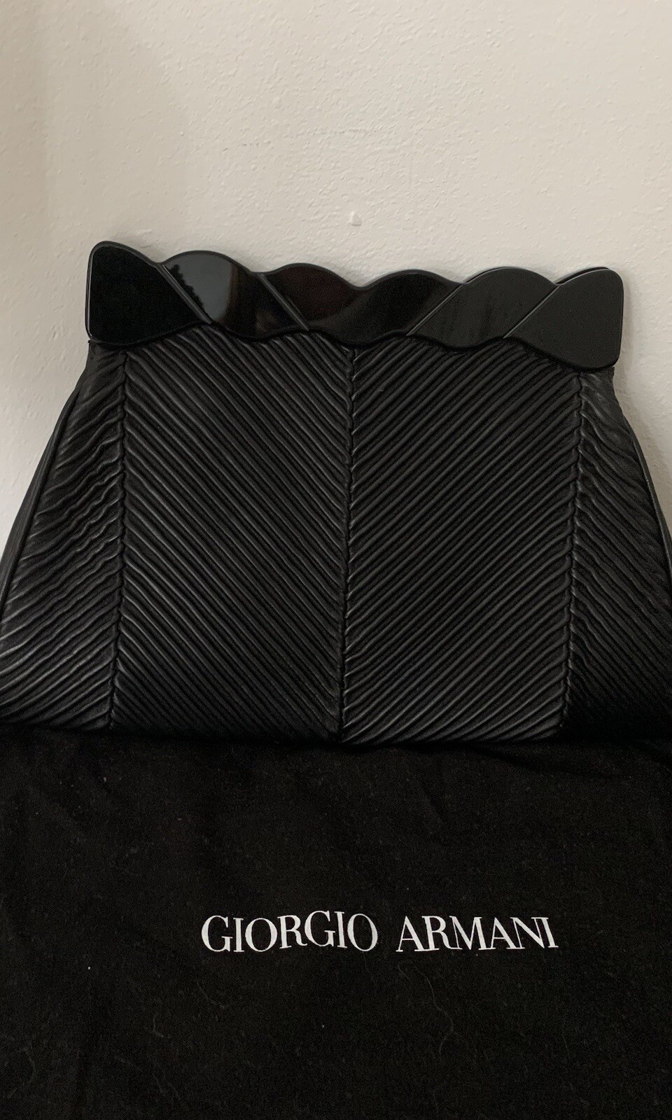 GIORGIO ARMANI CLUTCH BAG NEW RRP £1870 image 10