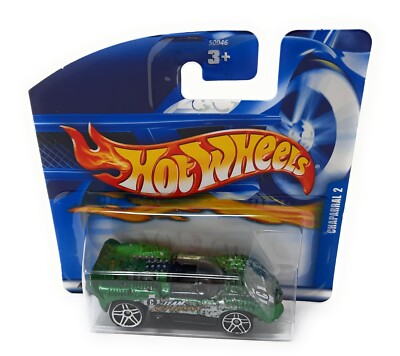 Hot Wheels 178 / 2001 Chaparral 2 grün ca. 1:64  kurzes Blister metall