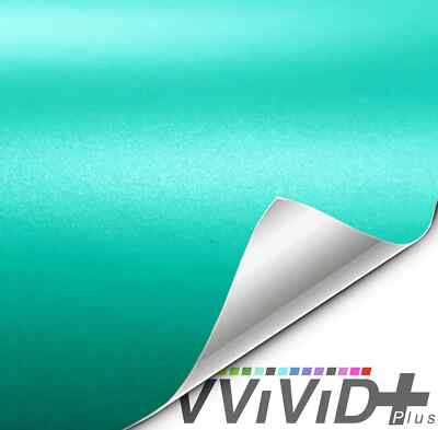 VViViD MATT METALLIC MIAMI TÜRKIS AUTOMOBILFOLIE / LIEFERUNG AM NÄCHSTEN TAG