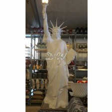 DECO FREIHEITSSTATUE 240 cm weiß Lack mit BELEUCHTUNG LIBERTY NEW YORK USA