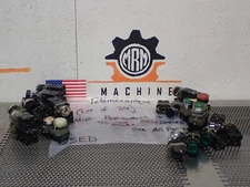 Telemecanique (Lot of 34) Misc. Pushbuttons W/ Contact Blocks See All Pictures