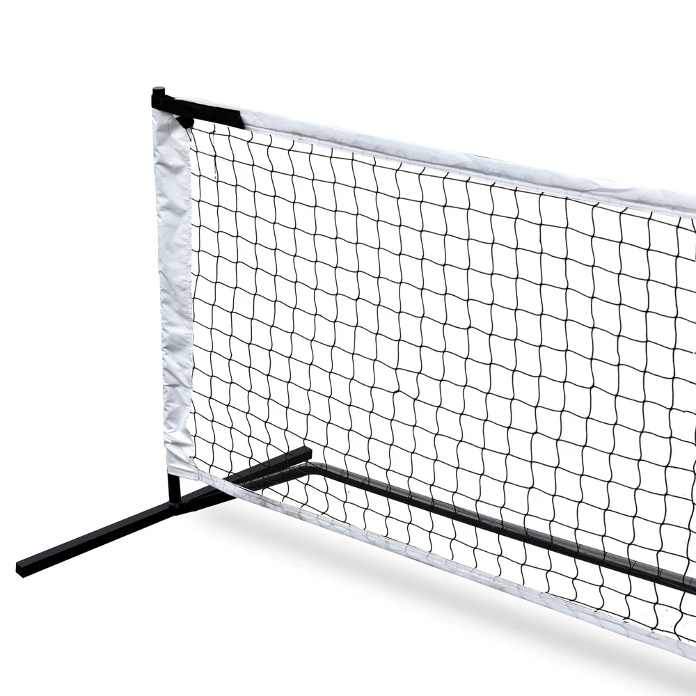 Pickleball Tennis 22FT Portable Net For Outdoor Nylon Sports W/Carry Bag Metal