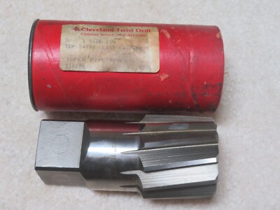 New Cleveland Twist 2'' Taper Pipe Reamer - HSS - Made In USA npt