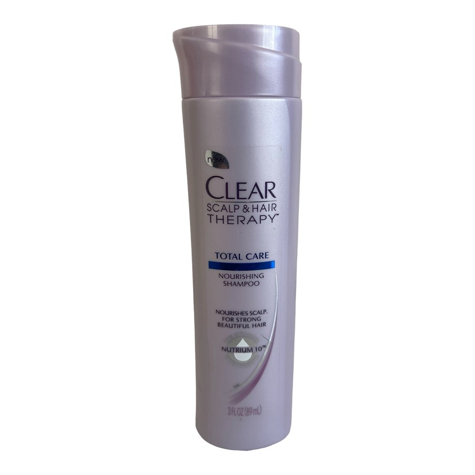 Clear Scalp & Hair Therapy Total Care Nourishing Shampoo 3 oz Travel