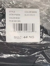 Black Suit Jacket Perry Ellis Portfolio Slim Fit Stretch Fabric 44 LONG 