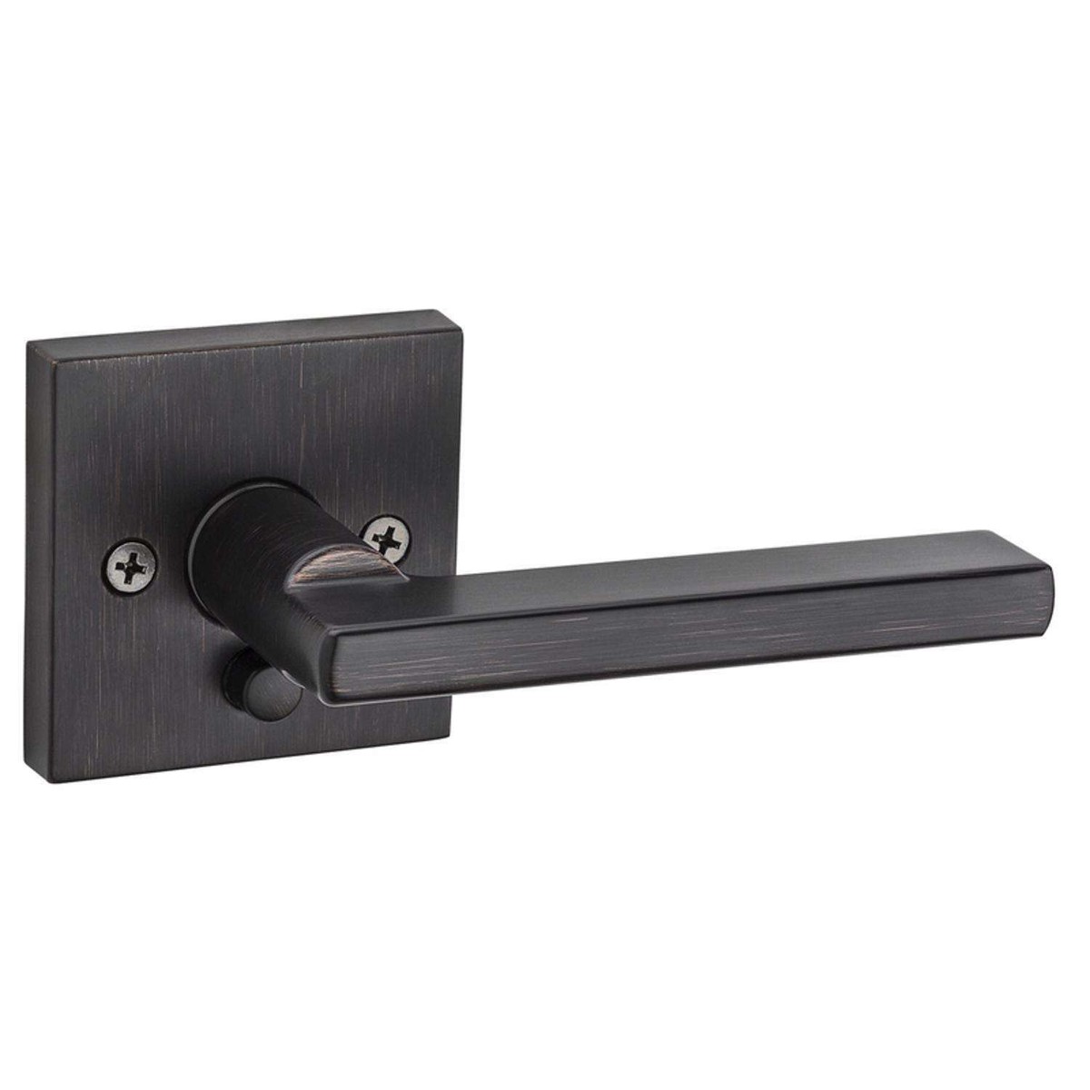 Kwikset Casey Passage Hall Closet Door Handle Lever Matte Black